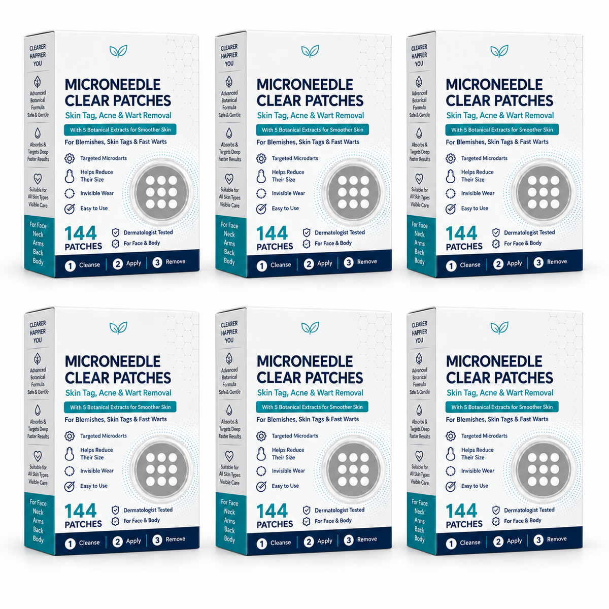 2-in-1 Microneedle & Hydrocolloid Patch