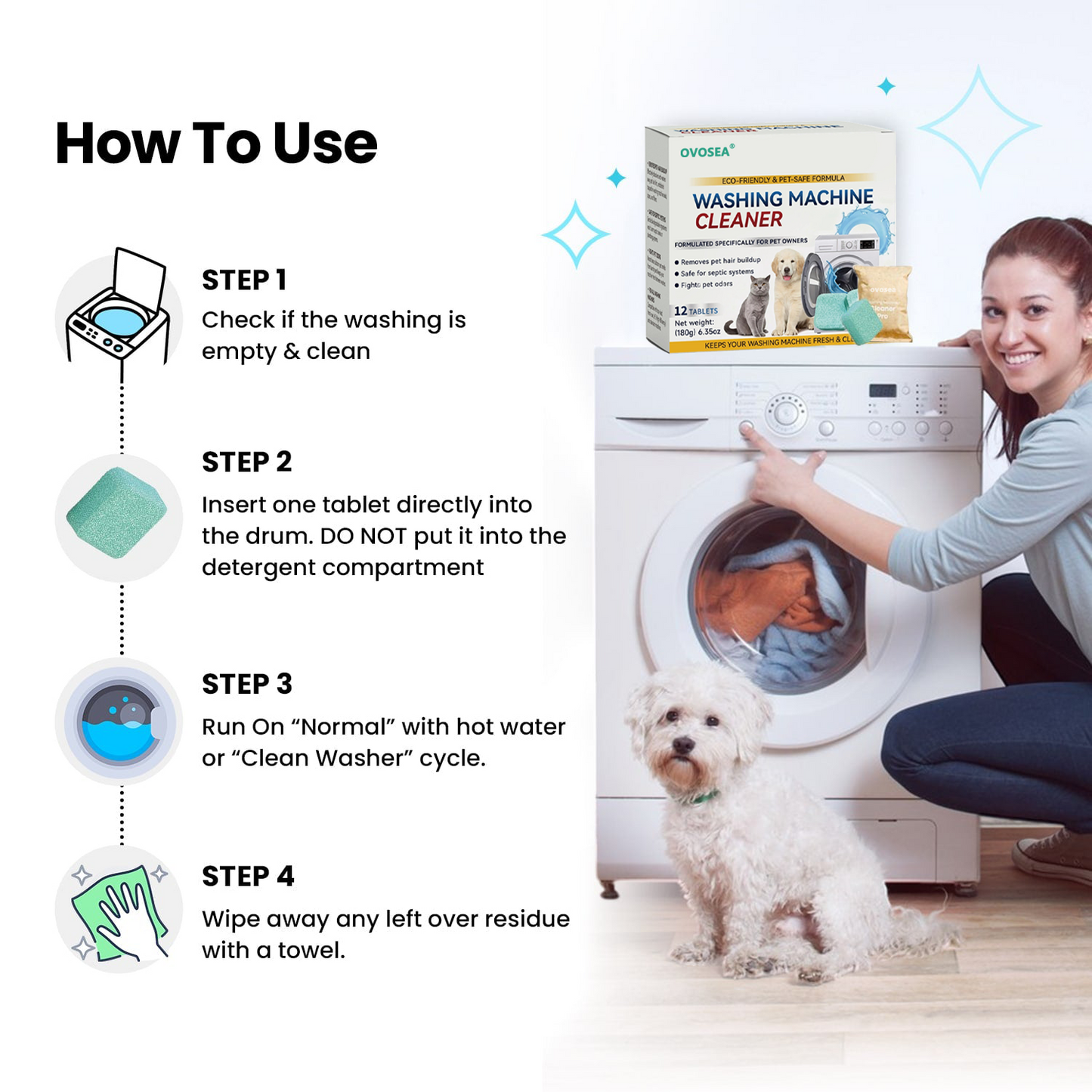 Ovosea® Washing Machine Cleaner