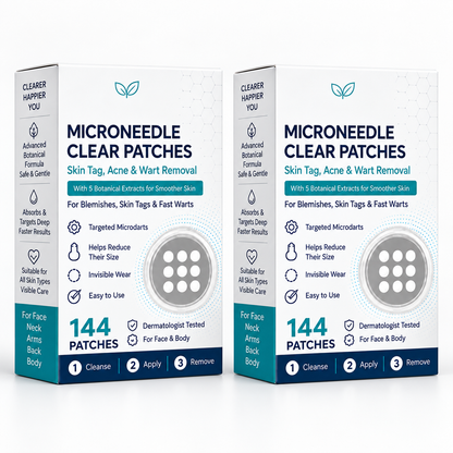 2-in-1 Microneedle & Hydrocolloid Patch