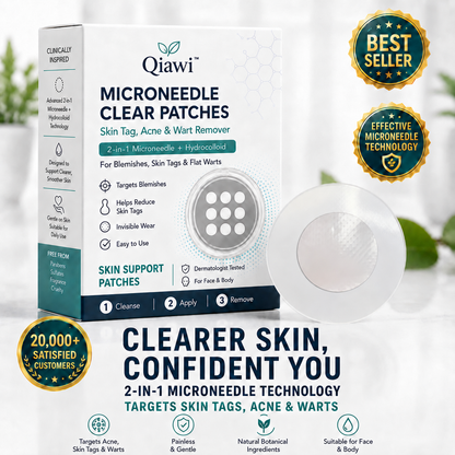 2-in-1 Microneedle & Hydrocolloid Patch